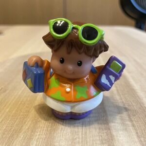 2008 Fisher-Price Little People figure "Summer Vacation Travel Adventures"